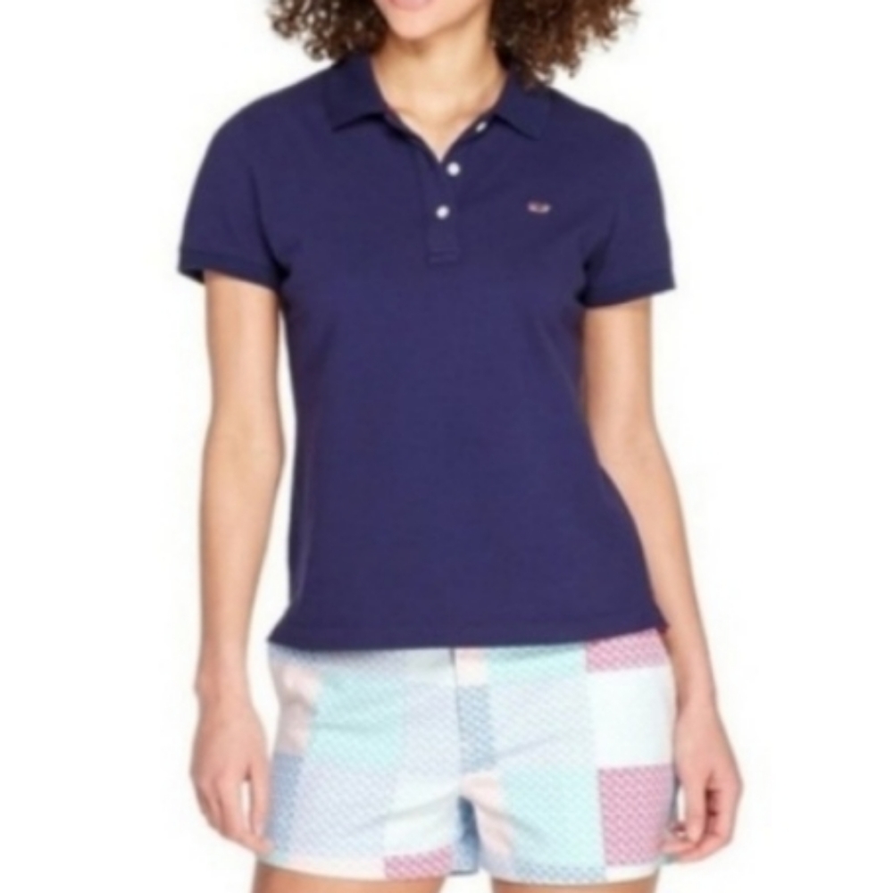 Vineyard Vines Blue Polo